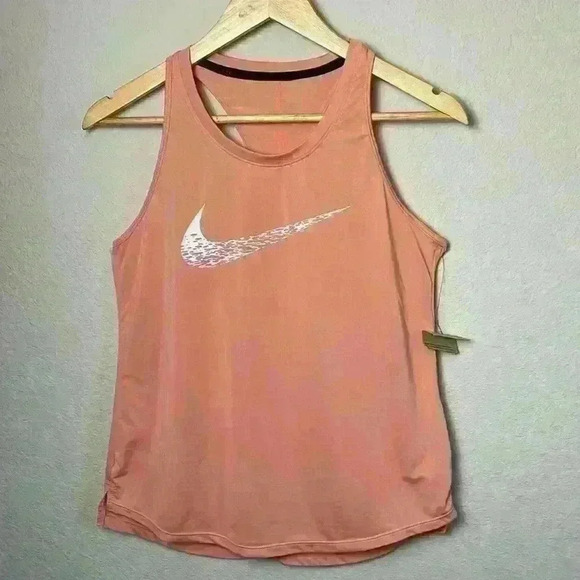 Nike Tops - Nike Dri-Fit  Swoosh Run Athletic Tank NWT Women's Small